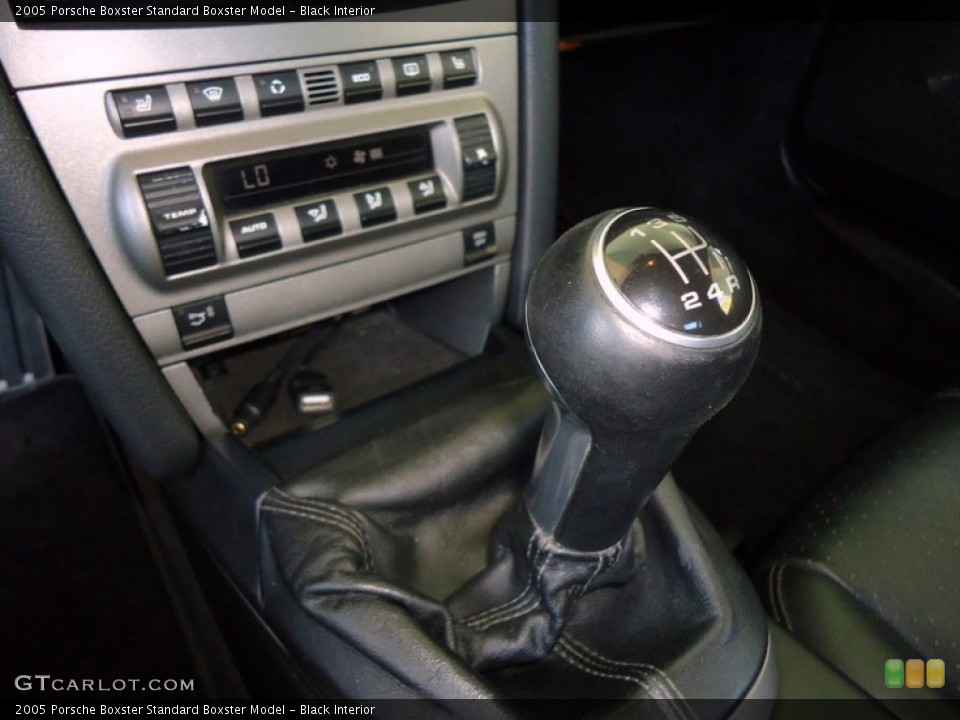 Black Interior Transmission for the 2005 Porsche Boxster  #88624327