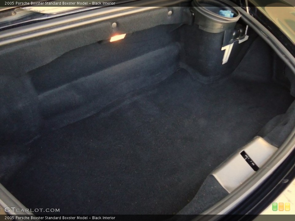 Black Interior Trunk for the 2005 Porsche Boxster  #88624639
