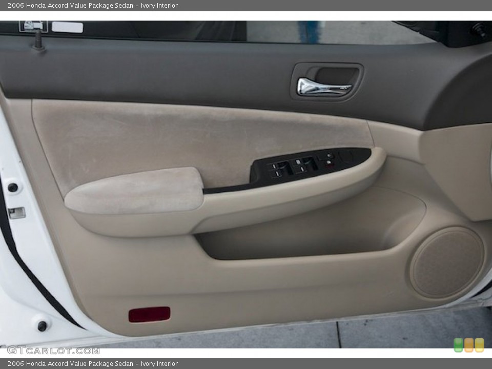 Ivory Interior Door Panel for the 2006 Honda Accord Value Package Sedan #88626046