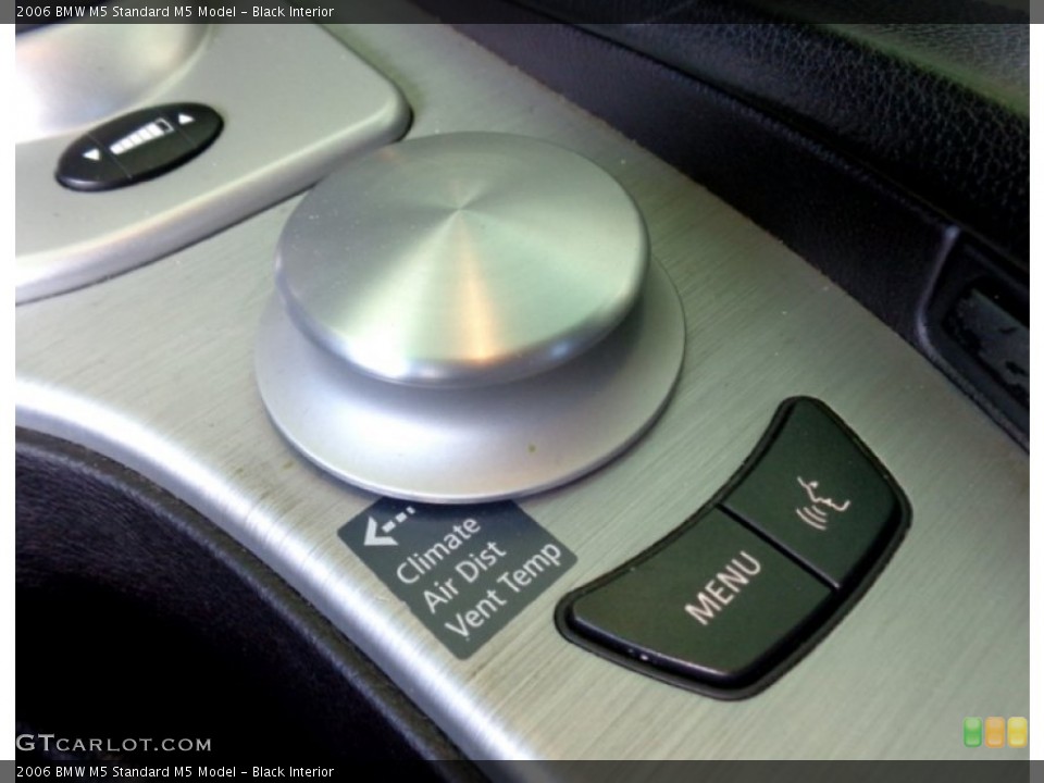 Black Interior Controls for the 2006 BMW M5  #88628007