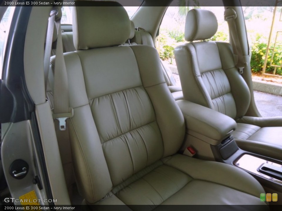 Ivory Interior Front Seat for the 2000 Lexus ES 300 Sedan #88632910