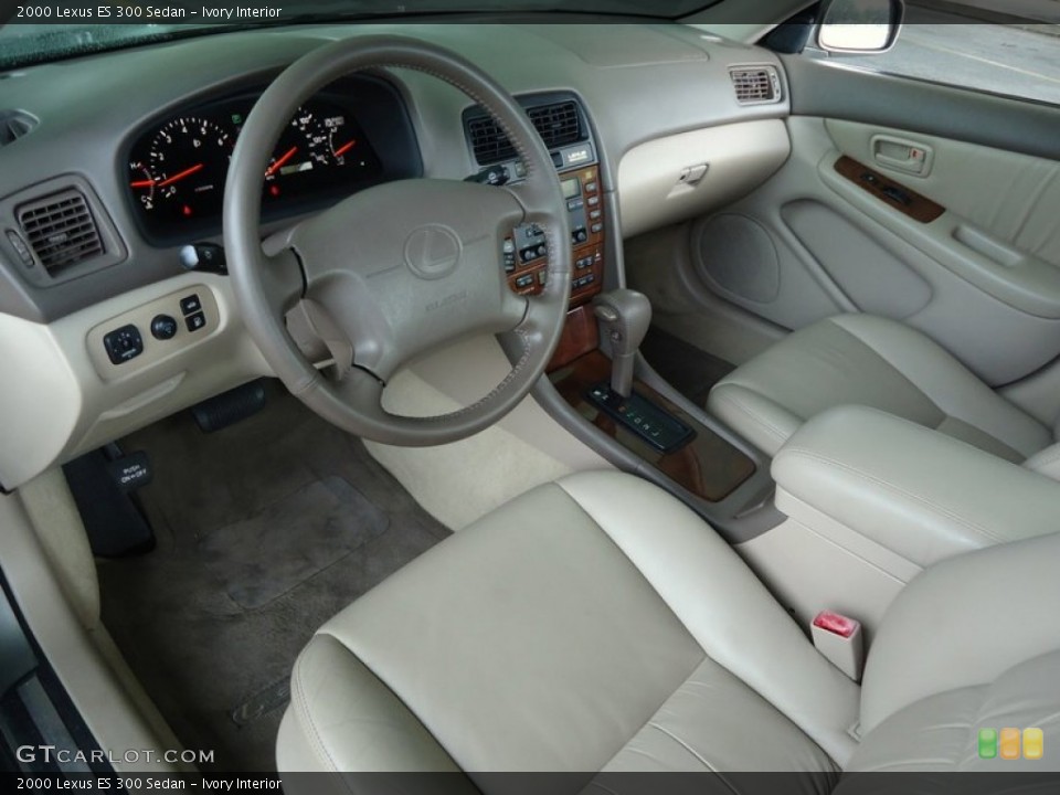 Ivory 2000 Lexus ES Interiors