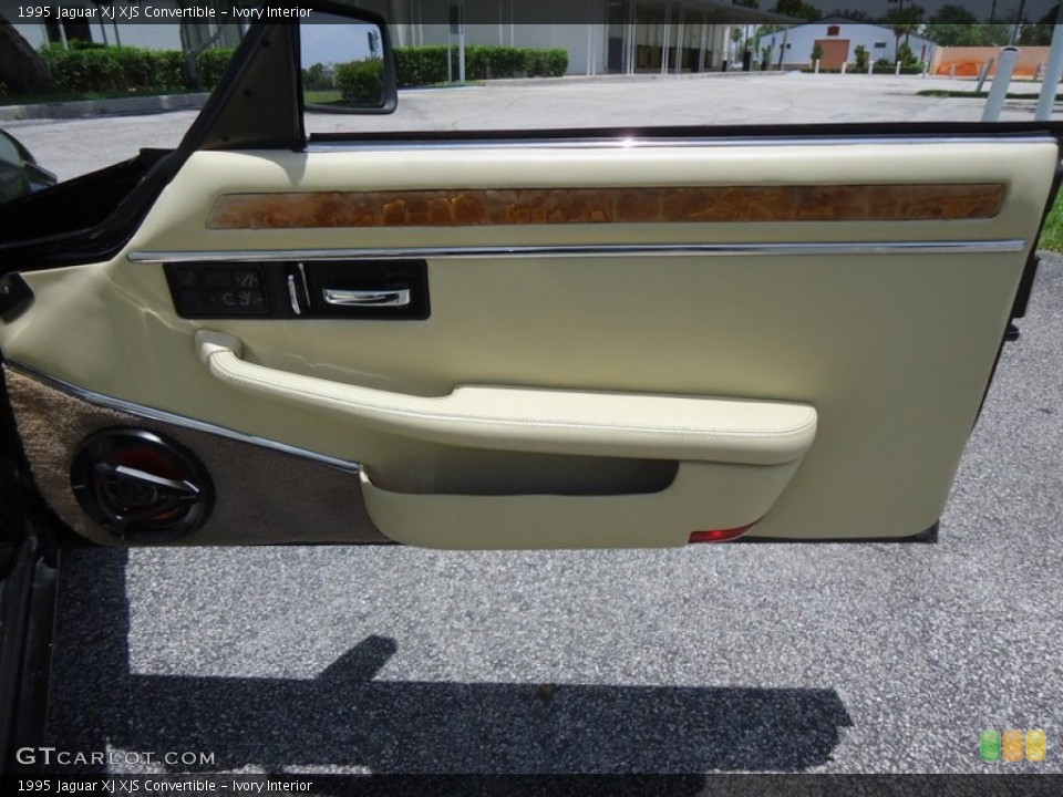 Ivory Interior Door Panel for the 1995 Jaguar XJ XJS Convertible #88634875
