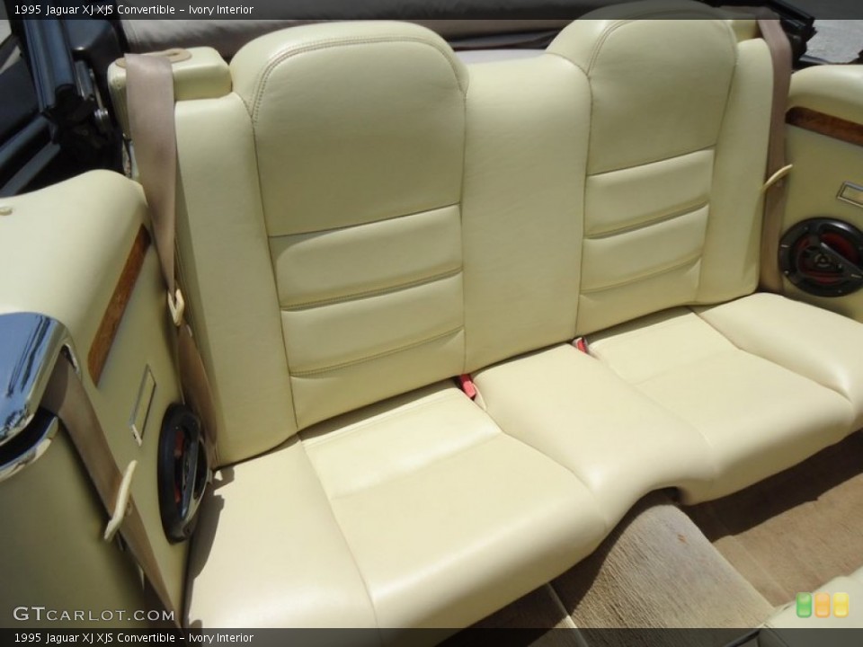 Ivory Interior Rear Seat for the 1995 Jaguar XJ XJS Convertible #88634881