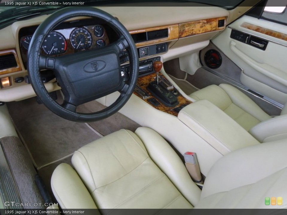 Ivory 1995 Jaguar XJ Interiors