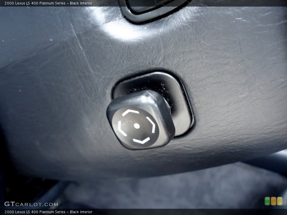 Black Interior Controls for the 2000 Lexus LS 400 Platinum Series #88636003