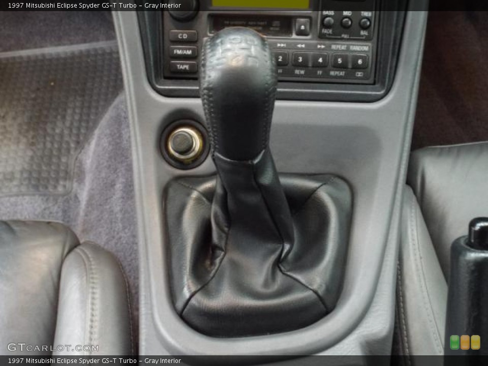 Gray Interior Transmission for the 1997 Mitsubishi Eclipse Spyder GS-T Turbo #88637293