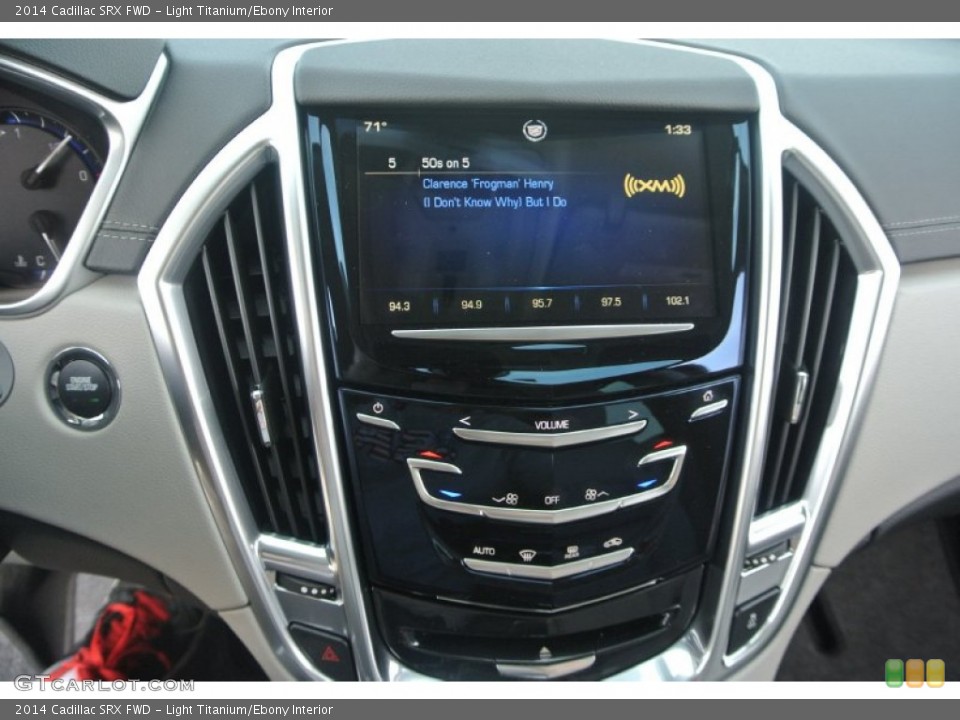 Light Titanium/Ebony Interior Controls for the 2014 Cadillac SRX FWD #88638853