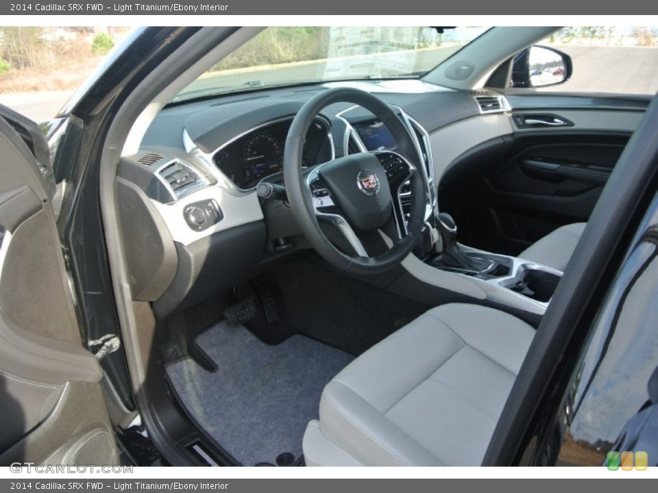 Light Titanium/Ebony Interior Prime Interior for the 2014 Cadillac SRX FWD #88639057