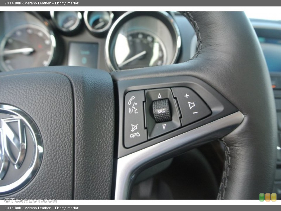 Ebony Interior Controls for the 2014 Buick Verano Leather #88639399