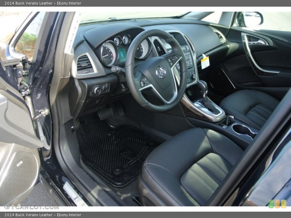 Ebony 2014 Buick Verano Interiors