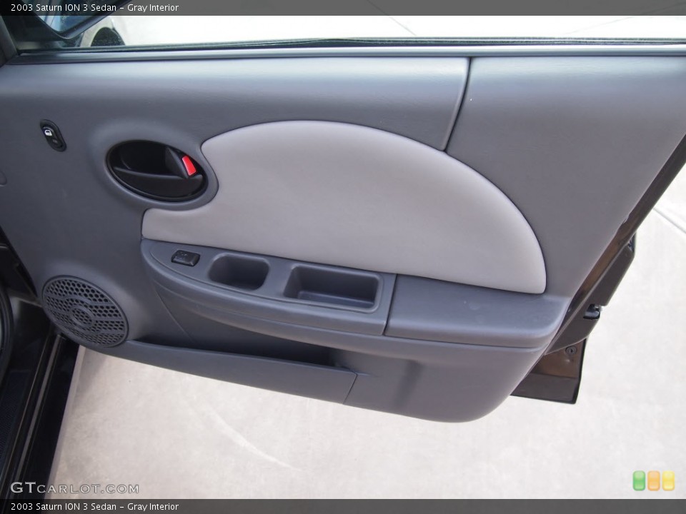 Gray Interior Door Panel for the 2003 Saturn ION 3 Sedan #88646278