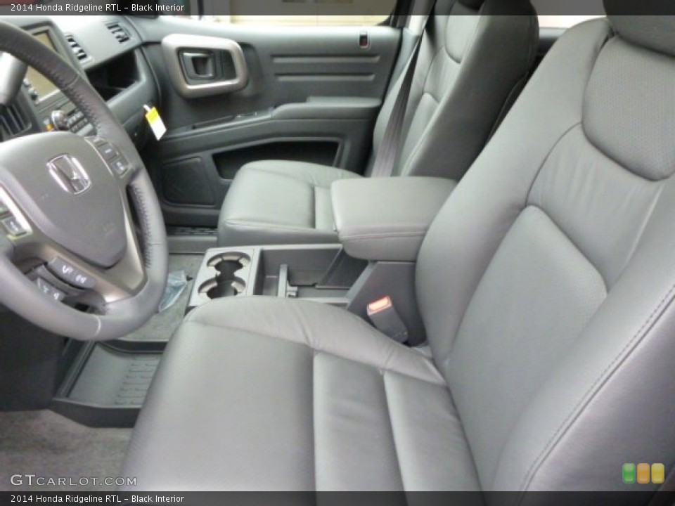 Black Interior Front Seat for the 2014 Honda Ridgeline RTL #88647385
