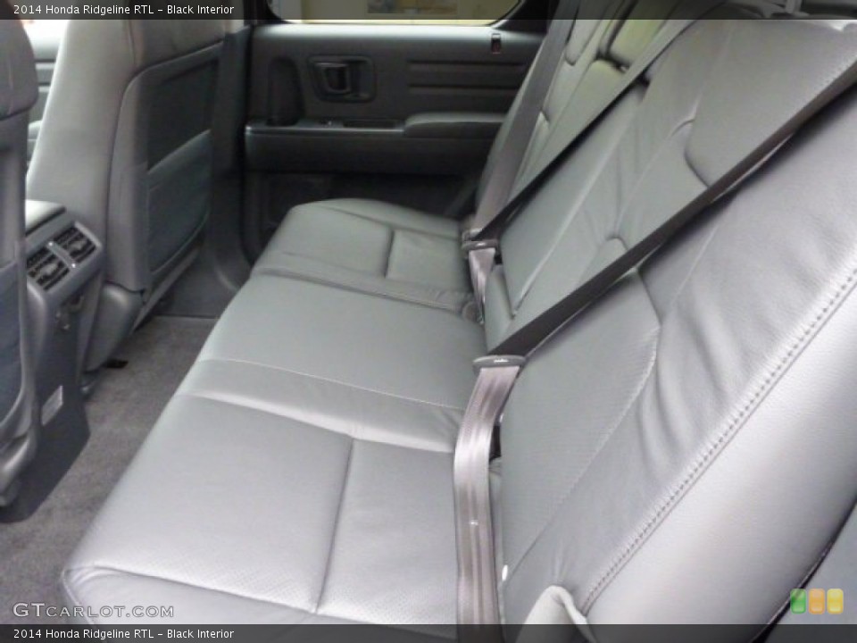 Black Interior Rear Seat for the 2014 Honda Ridgeline RTL #88647406