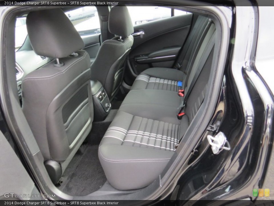 SRT8 Superbee Black Interior Rear Seat for the 2014 Dodge Charger SRT8 Superbee #88650016