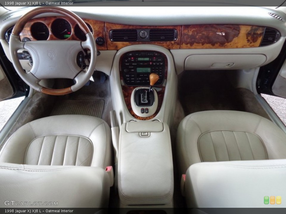 Oatmeal Interior Dashboard for the 1998 Jaguar XJ XJ8 L #88661347