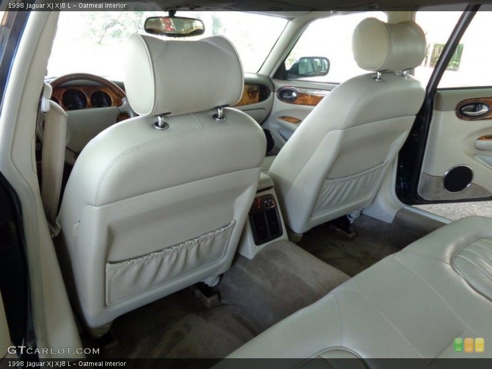 Oatmeal Interior Rear Seat for the 1998 Jaguar XJ XJ8 L #88661401