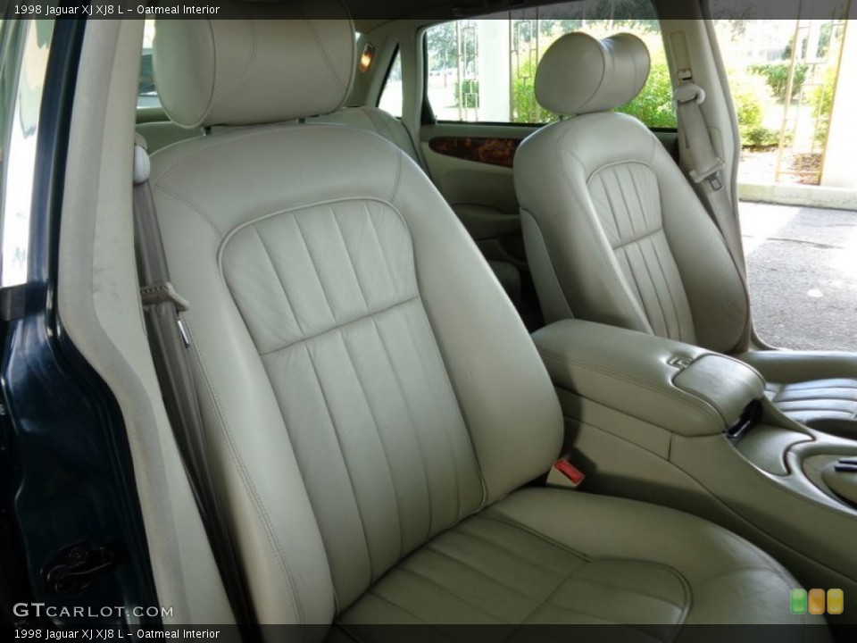 Oatmeal Interior Front Seat for the 1998 Jaguar XJ XJ8 L #88661605