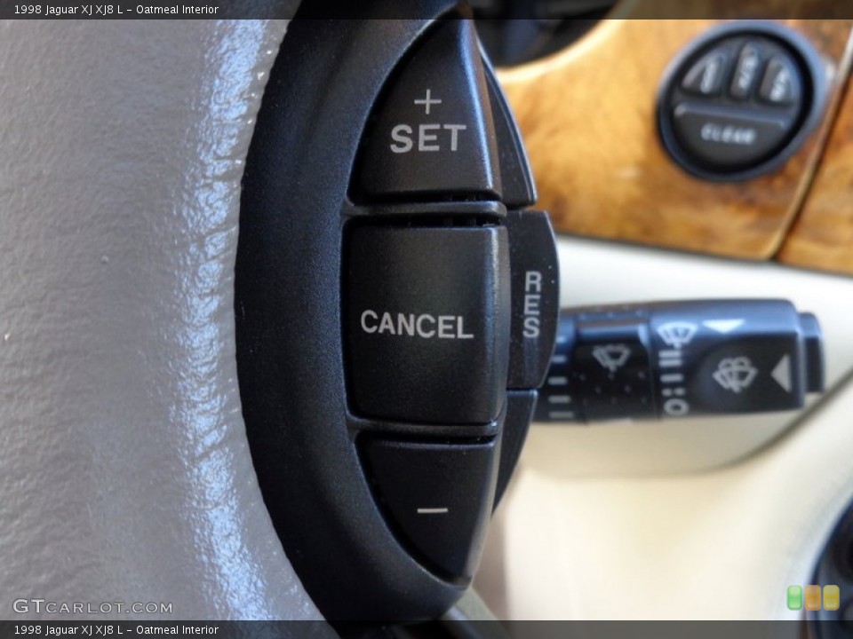Oatmeal Interior Controls for the 1998 Jaguar XJ XJ8 L #88661899