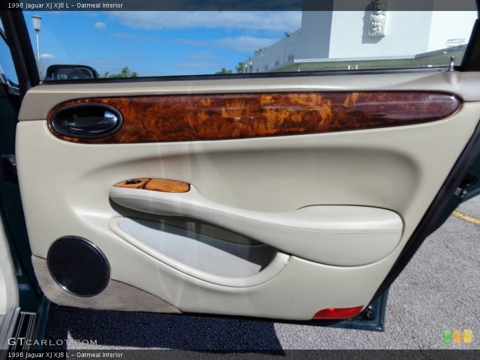 Oatmeal Interior Door Panel for the 1998 Jaguar XJ XJ8 L #88662760