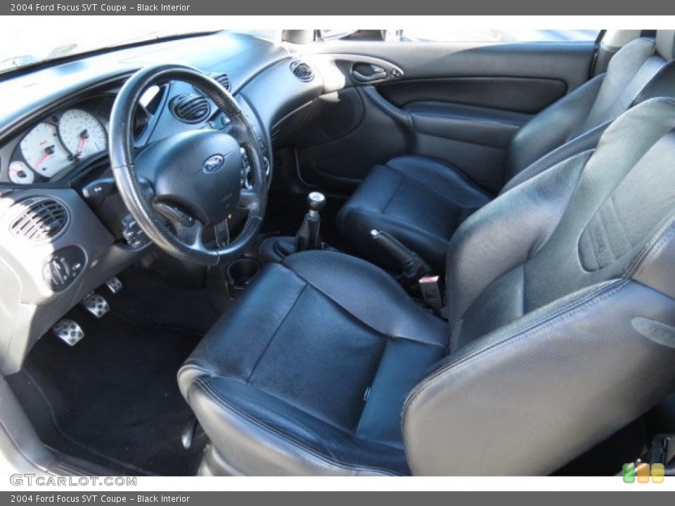 Black 2004 Ford Focus Interiors