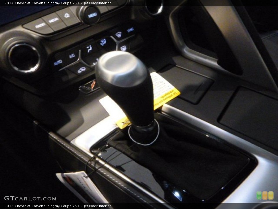 Jet Black Interior Transmission for the 2014 Chevrolet Corvette Stingray Coupe Z51 #88679406