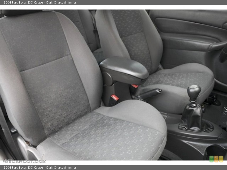 Dark Charcoal Interior Front Seat for the 2004 Ford Focus ZX3 Coupe #88679886