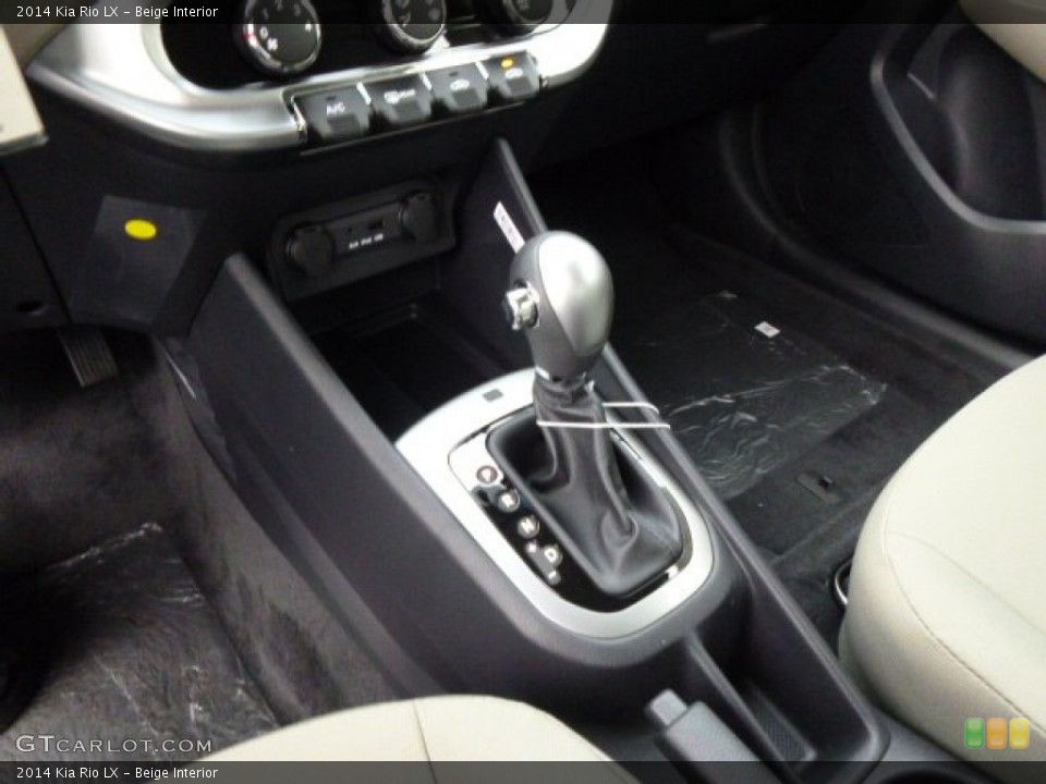 Beige Interior Transmission for the 2014 Kia Rio LX #88682703