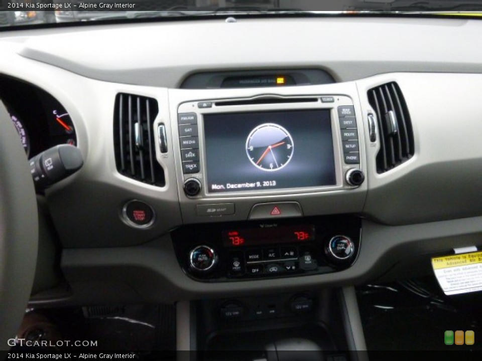 Alpine Gray Interior Controls for the 2014 Kia Sportage LX #88683093