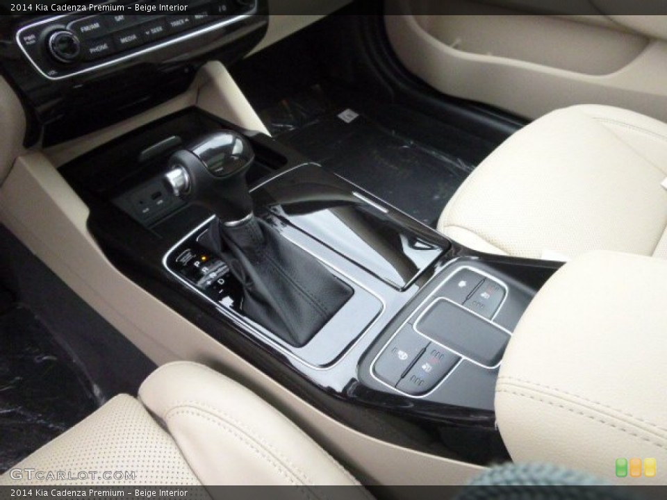 Beige Interior Transmission for the 2014 Kia Cadenza Premium #88684905