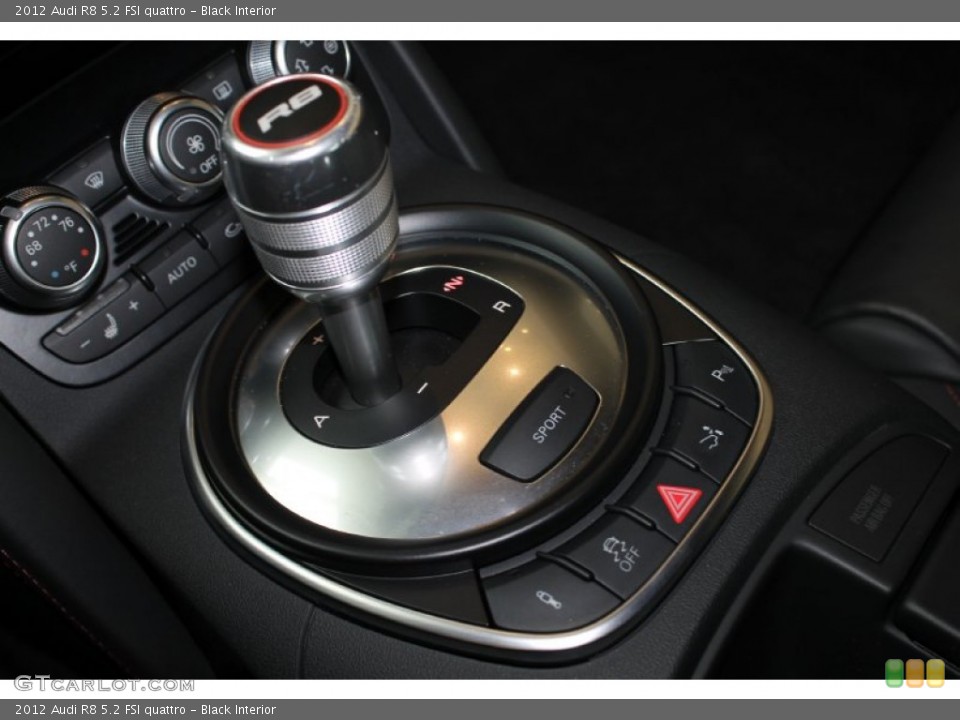 Black Interior Transmission for the 2012 Audi R8 5.2 FSI quattro #88685301