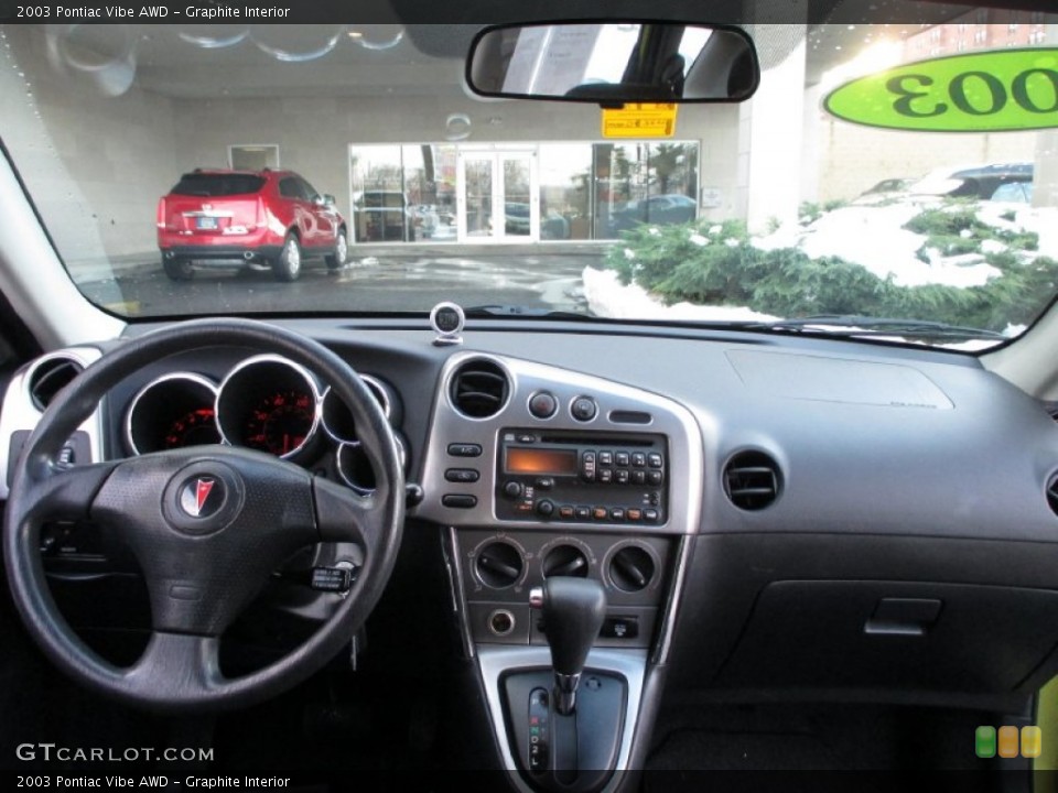 Graphite Interior Dashboard for the 2003 Pontiac Vibe AWD #88685946
