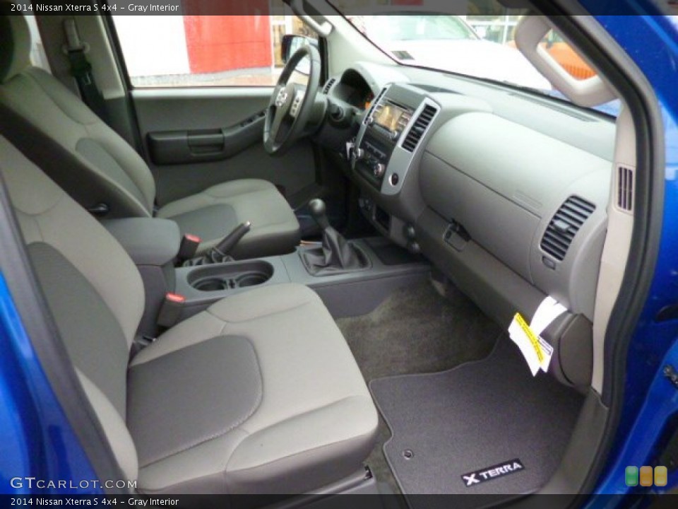 Gray Interior Front Seat for the 2014 Nissan Xterra S 4x4 #88687065