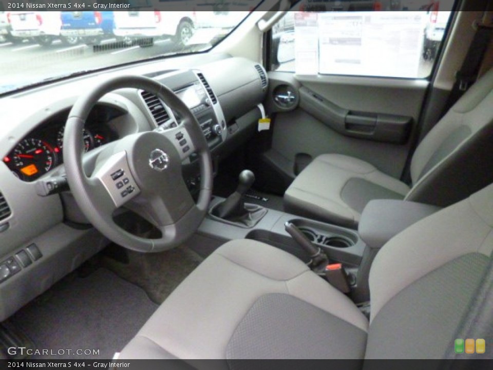 Gray 2014 Nissan Xterra Interiors