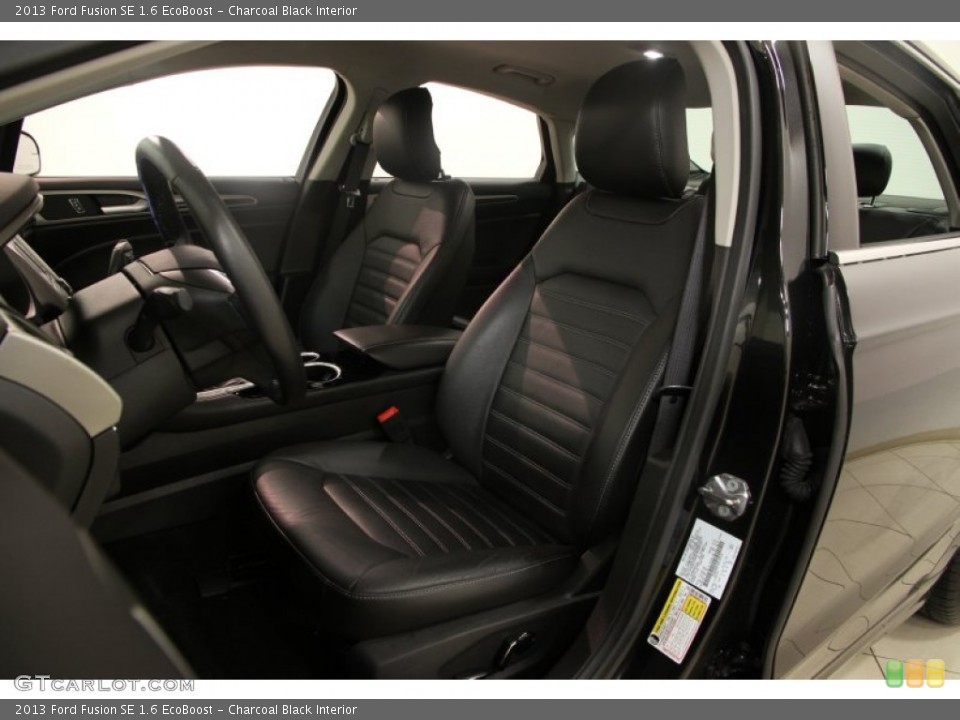 Charcoal Black Interior Front Seat for the 2013 Ford Fusion SE 1.6 EcoBoost #88688820