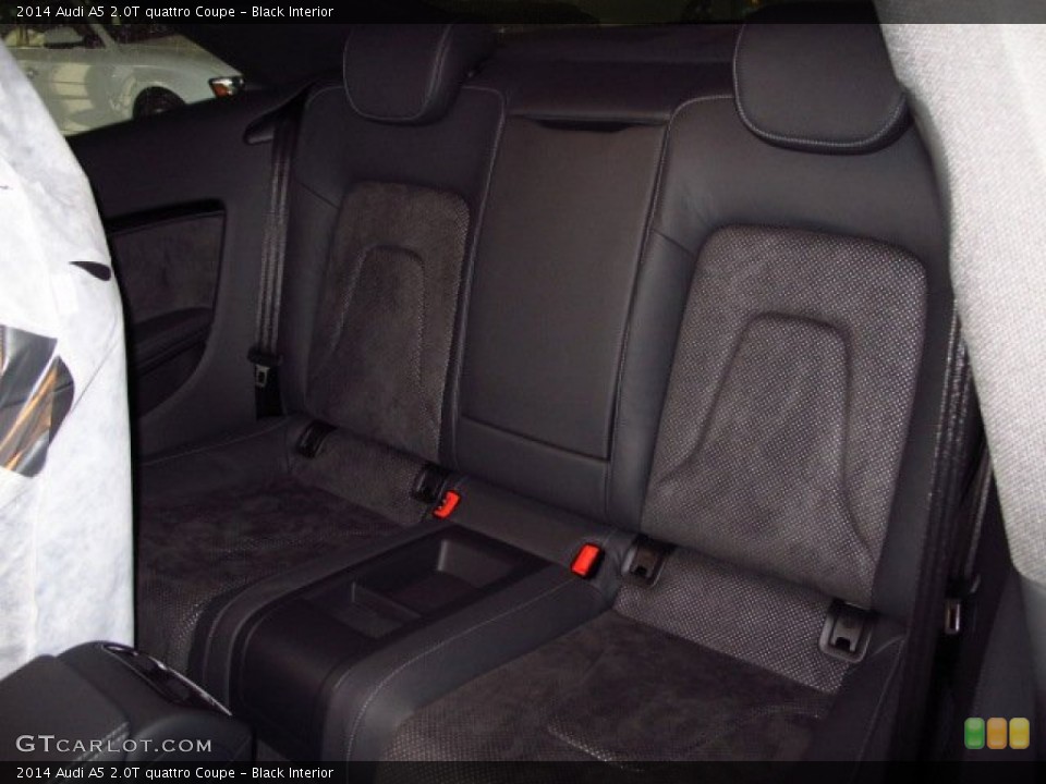 Black Interior Rear Seat for the 2014 Audi A5 2.0T quattro Coupe #88690074