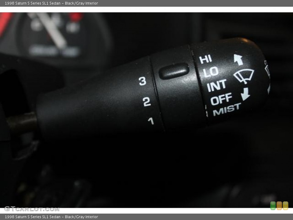 Black/Gray Interior Controls for the 1998 Saturn S Series SL1 Sedan #88690662
