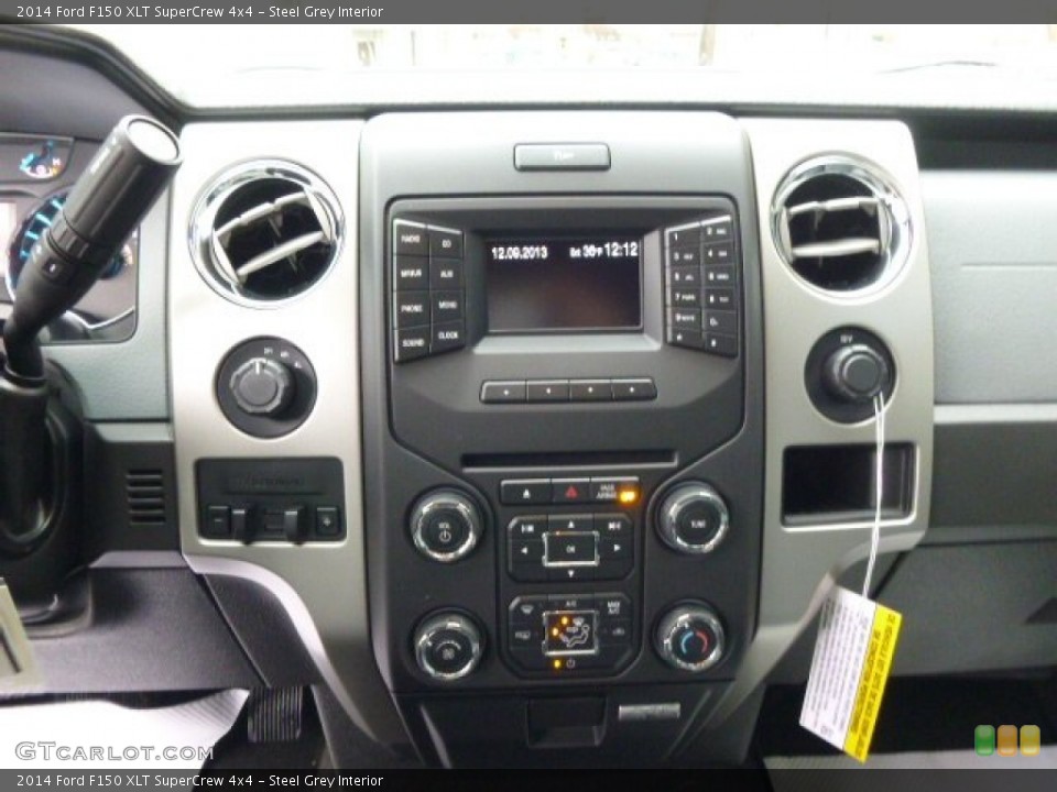 Steel Grey Interior Controls for the 2014 Ford F150 XLT SuperCrew 4x4 #88691073