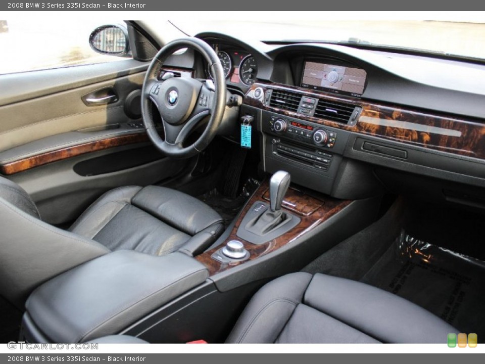 Black Interior Photo for the 2008 BMW 3 Series 335i Sedan #88691427