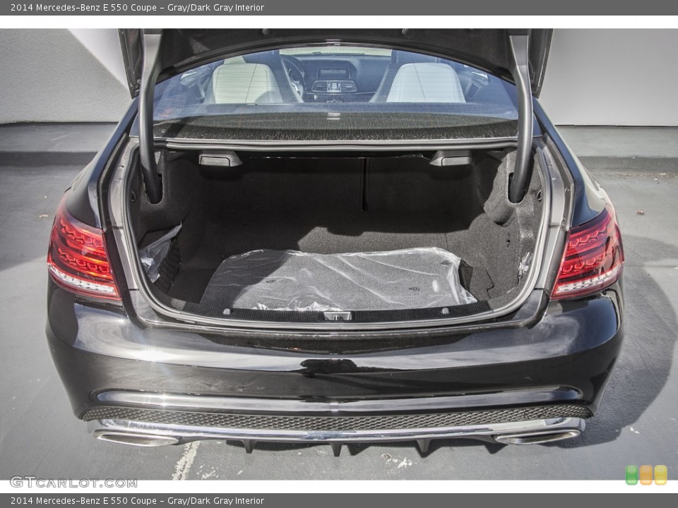 Gray/Dark Gray Interior Trunk for the 2014 Mercedes-Benz E 550 Coupe #88694984
