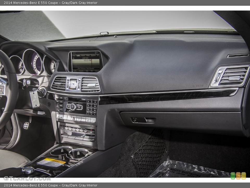 Gray/Dark Gray Interior Dashboard for the 2014 Mercedes-Benz E 550 Coupe #88695127