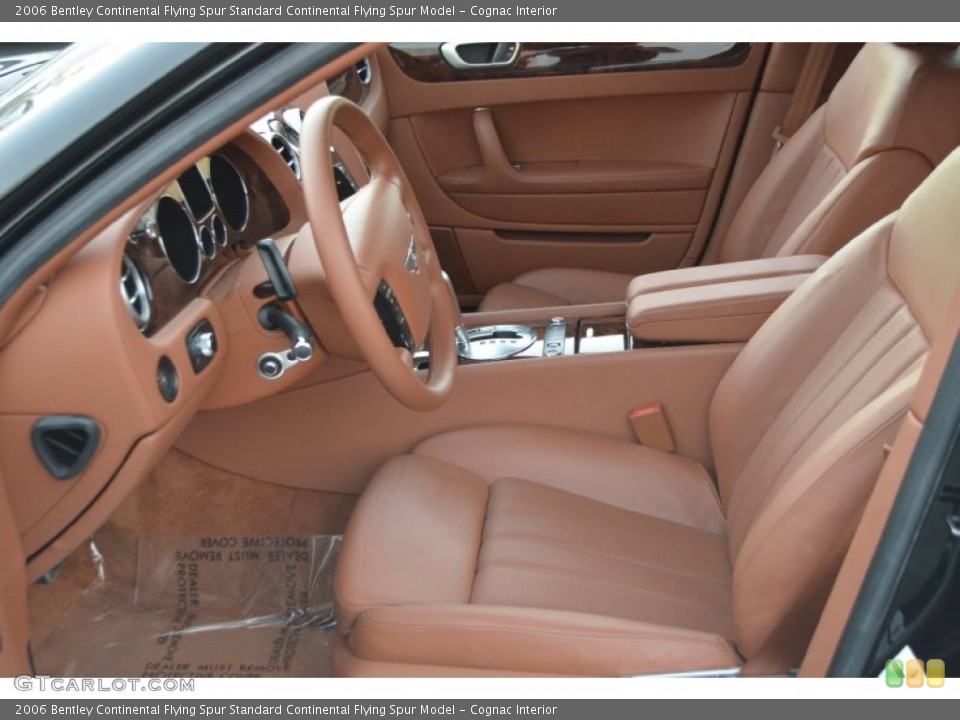 Cognac Interior Front Seat for the 2006 Bentley Continental Flying Spur  #88708675