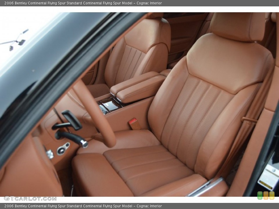 Cognac Interior Front Seat for the 2006 Bentley Continental Flying Spur  #88708695