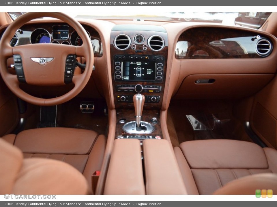 Cognac Interior Dashboard for the 2006 Bentley Continental Flying Spur  #88709008