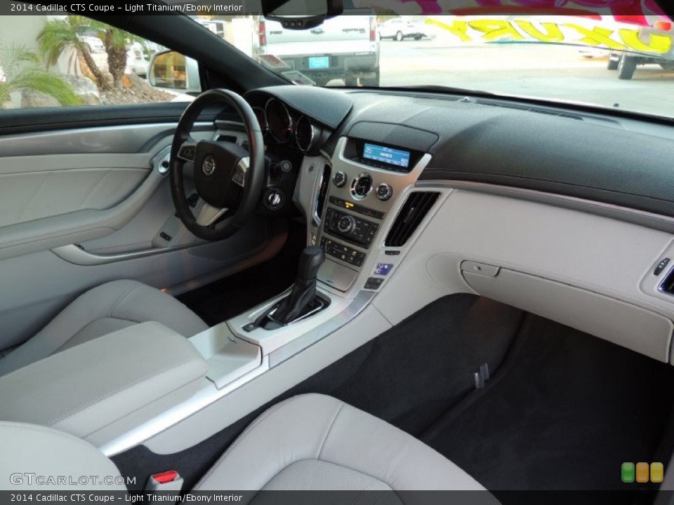 Light Titanium/Ebony Interior Photo for the 2014 Cadillac CTS Coupe #88715371