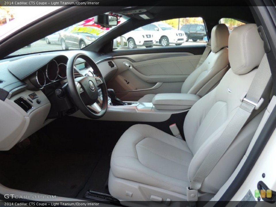 Light Titanium/Ebony Interior Photo for the 2014 Cadillac CTS Coupe #88715452