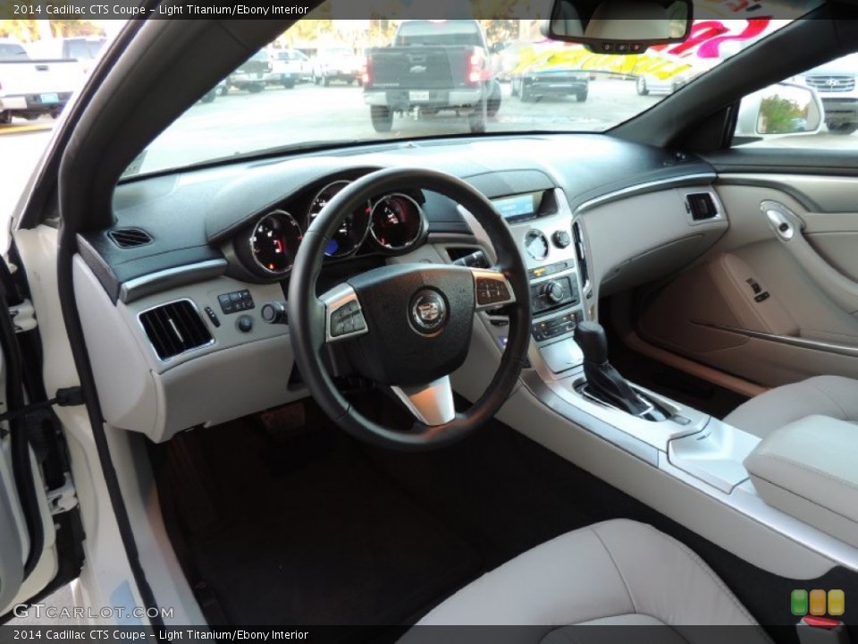 Light Titanium/Ebony Interior Prime Interior for the 2014 Cadillac CTS Coupe #88715473