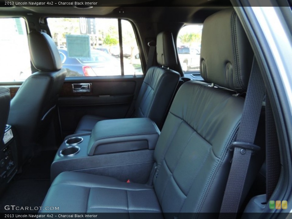 Charcoal Black Interior Rear Seat for the 2013 Lincoln Navigator 4x2 #88716350