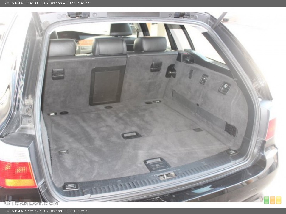 Black Interior Trunk for the 2006 BMW 5 Series 530xi Wagon #88720495