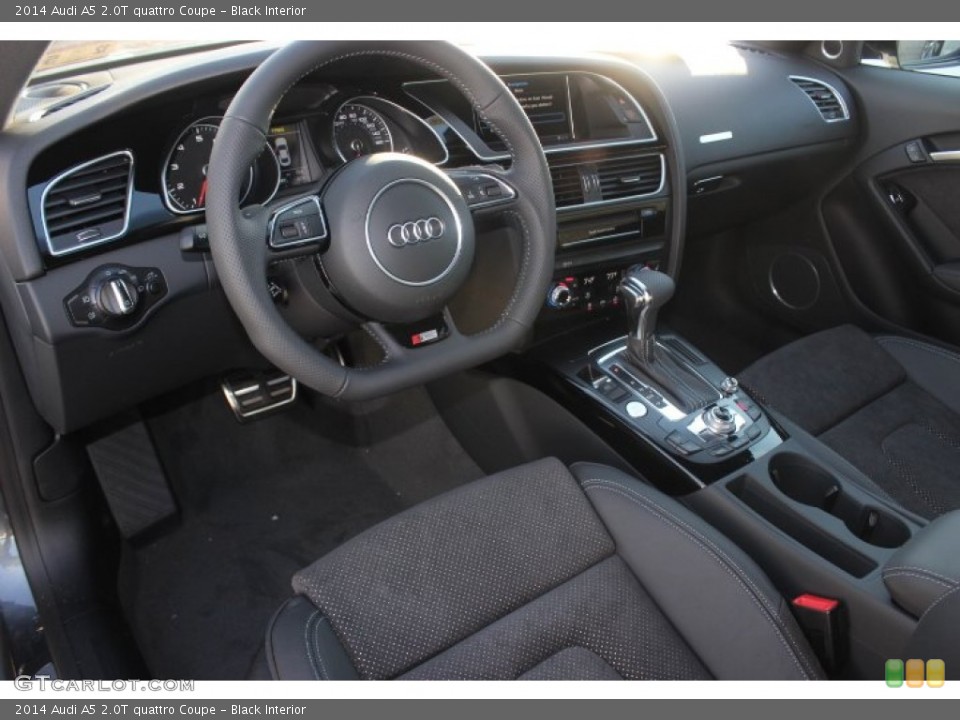Black 2014 Audi A5 Interiors